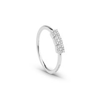 Anneau Salvini Femme Bagliori in Or blanc Diamante 0.12 Ct 20106470 - 20106470